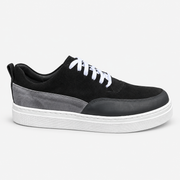 Jack Gamuza Negro/Gris