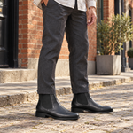 Solomons Negro Napa — con modelo hombre