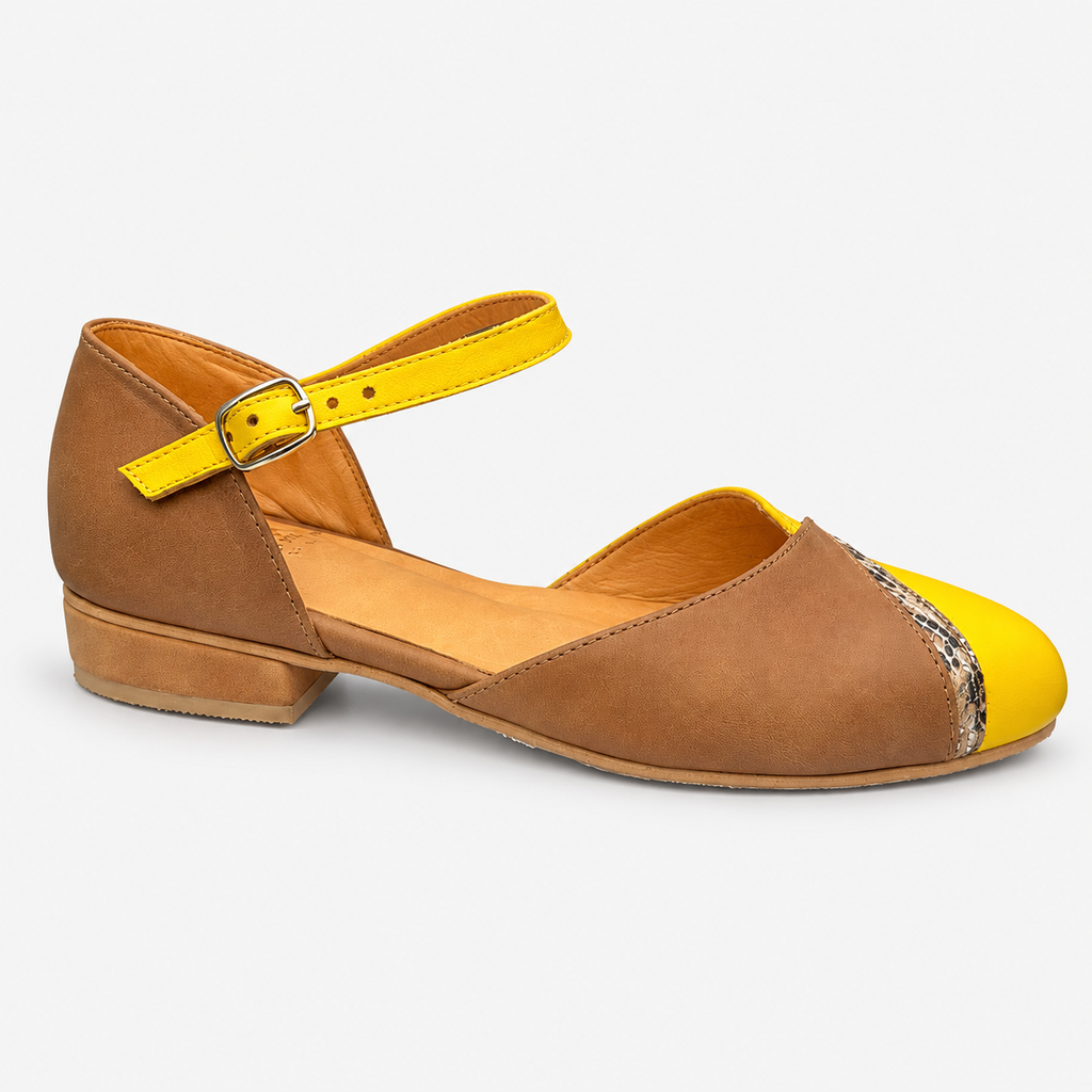 Vera Camel Amarillo — vista lateral